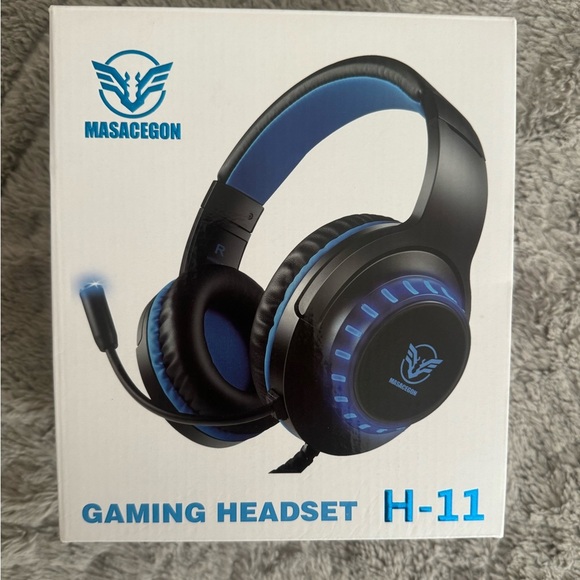 Blue Gaming Headset H-11 (NIB) - Picture 2 of 6